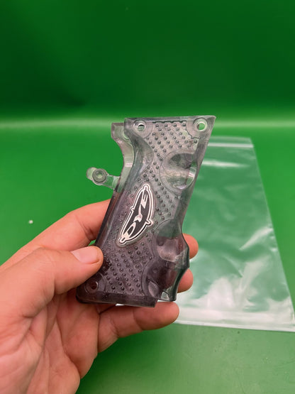 Dye WDP Angel LCD Sticky Grip Panels Clear Smoke Wrap Around