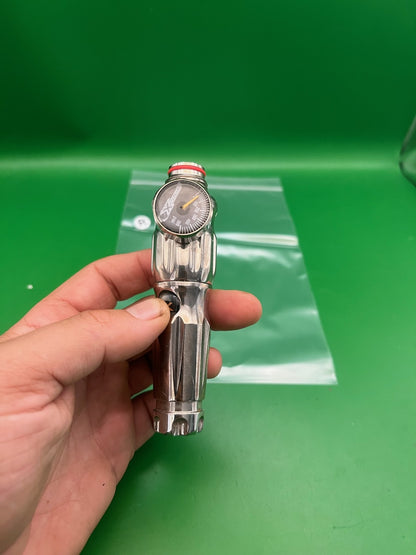 System X Inline HPR Torpedo Regulator Polished Chrome Silver