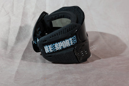 JT Paintball Mask Black Full Face Goggle Protective Gear