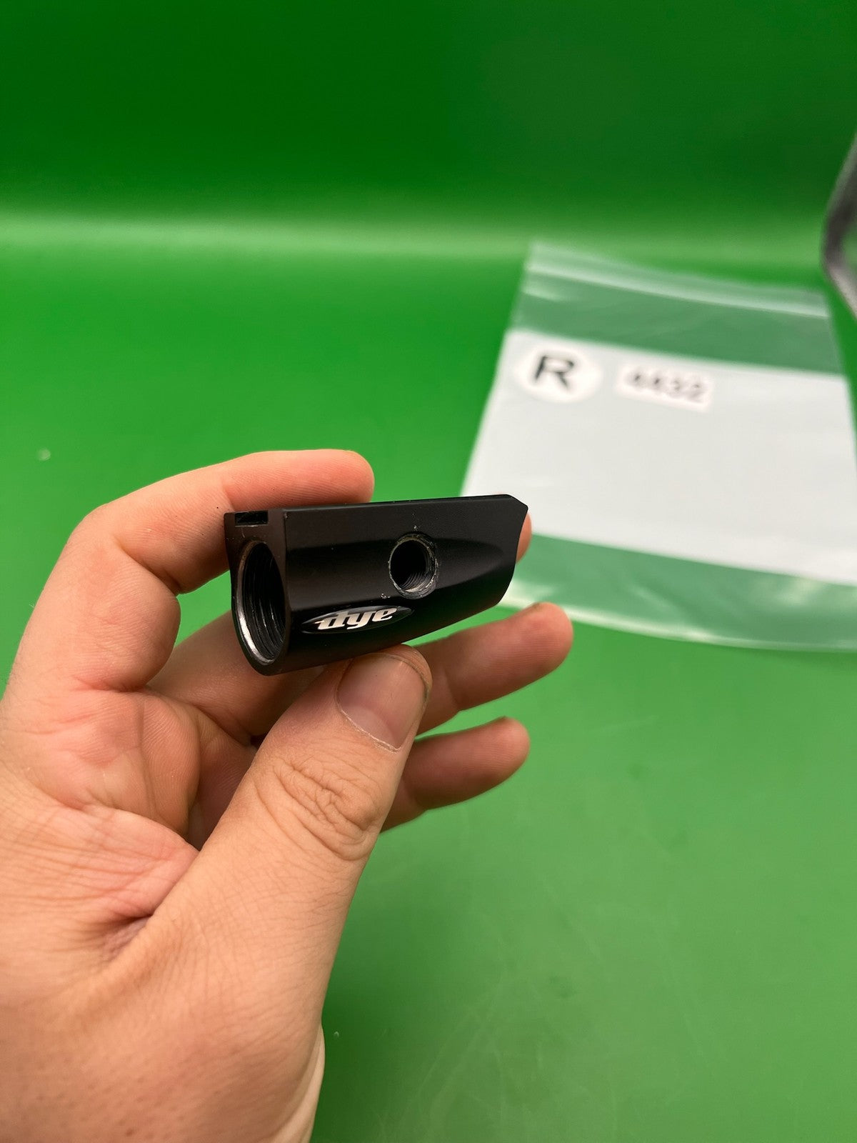 Dye Rail Mount ASA Dovetail Drop Forward Black Aluminum Marker Part