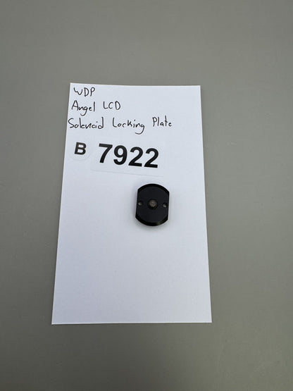 WDP Angel LCD Solenoid Locking Plate Black