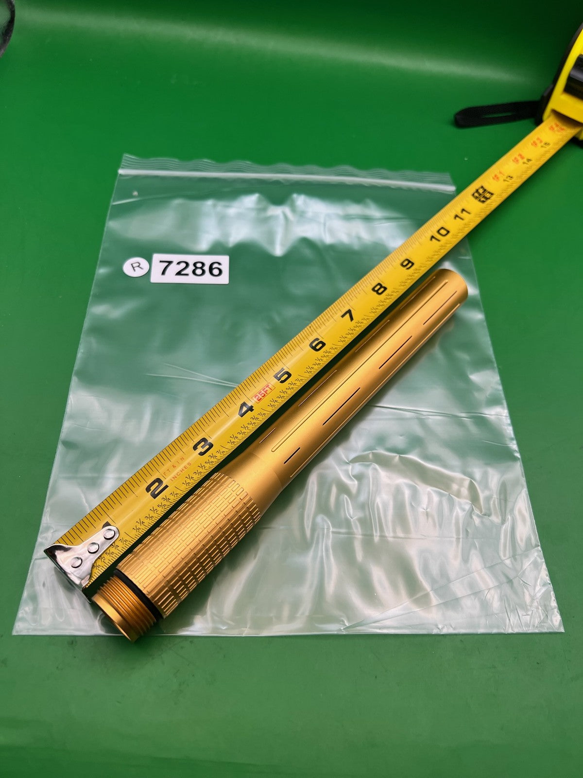 Infamous Pro DNA Silencio AC Threaded Barrel Tip Gold Aluminum 14"