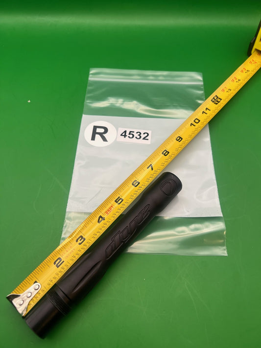 Dye UL Ultralite Paintball Barrel Back Black .686 Bore ~6in AC Thread