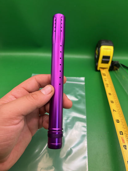 Dye UL Ultralite 14" Barrel Tip Purple Ano Aluminum Paintball Front