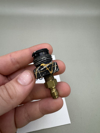 AGD Automag Remote Line Adapter - Black/Silver/Gold Splash