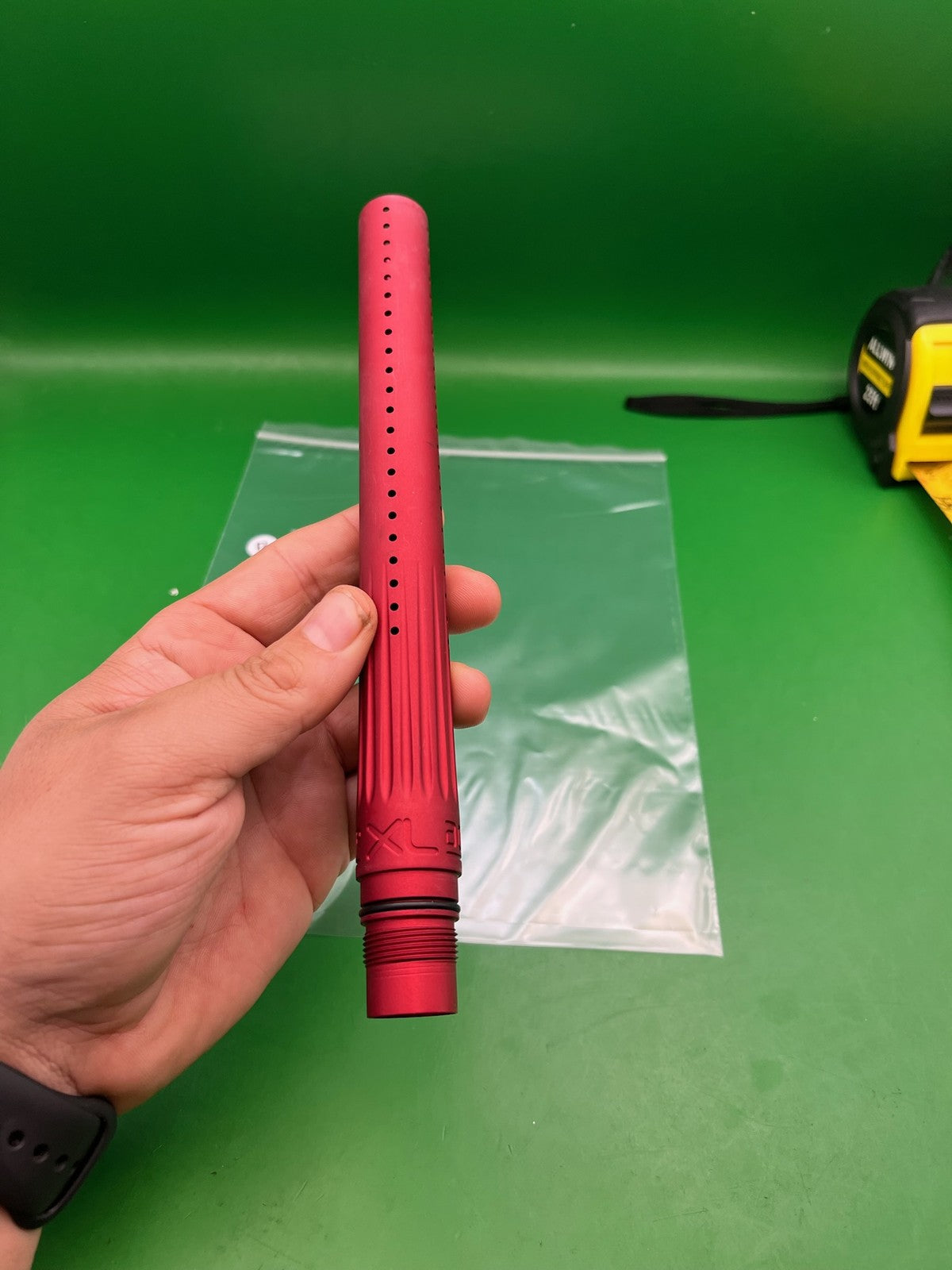 Smart Parts Freak XL ACP Barrel Tip 16" Red Anodized Aluminum AC Thread