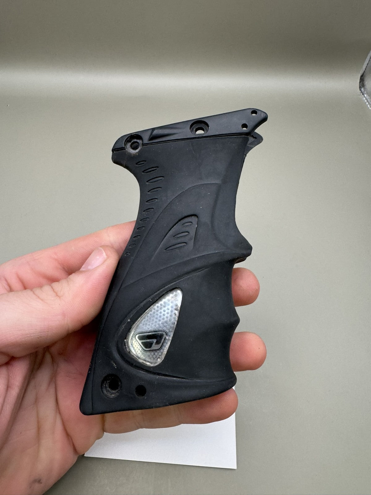 Proto / Dye UL Grips Paintball Black Rubber Grip Panels
