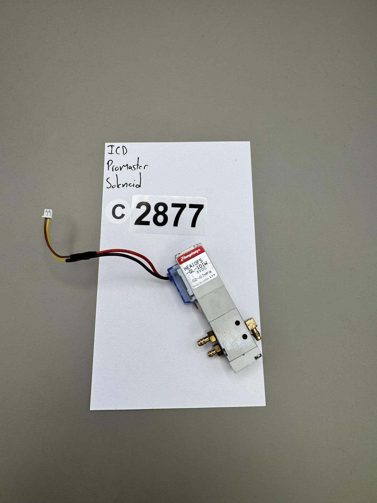 ICD Promaster Solenoid