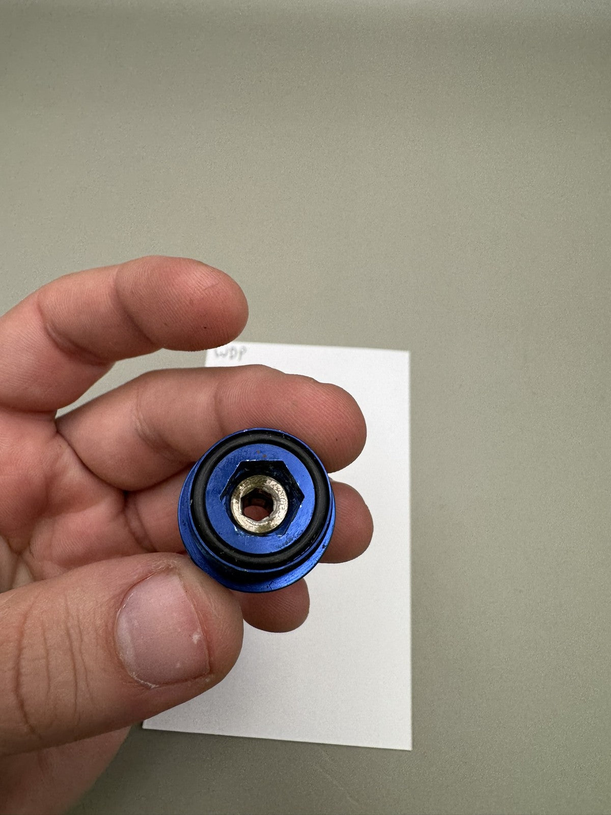 WDP Angel A1 HPR Bottom Cap Blue