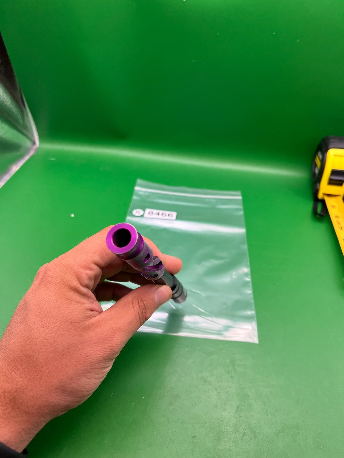 Custom Purple Autococker Bolt