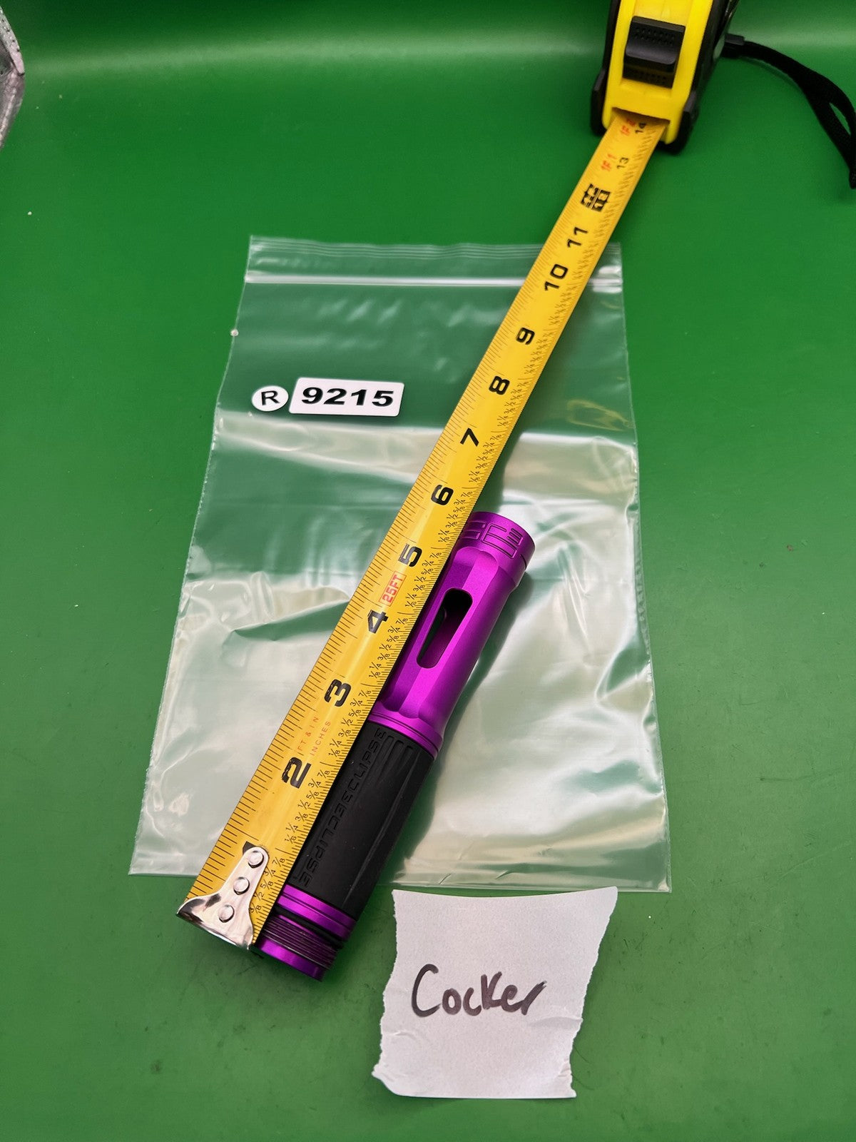 Planet Eclipse SL63 Autococker Barrel Back Purple Black AC Thread Cocker