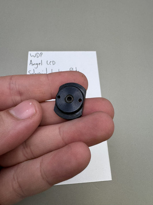 WDP Angel LCD Solenoid Locking Plate Black