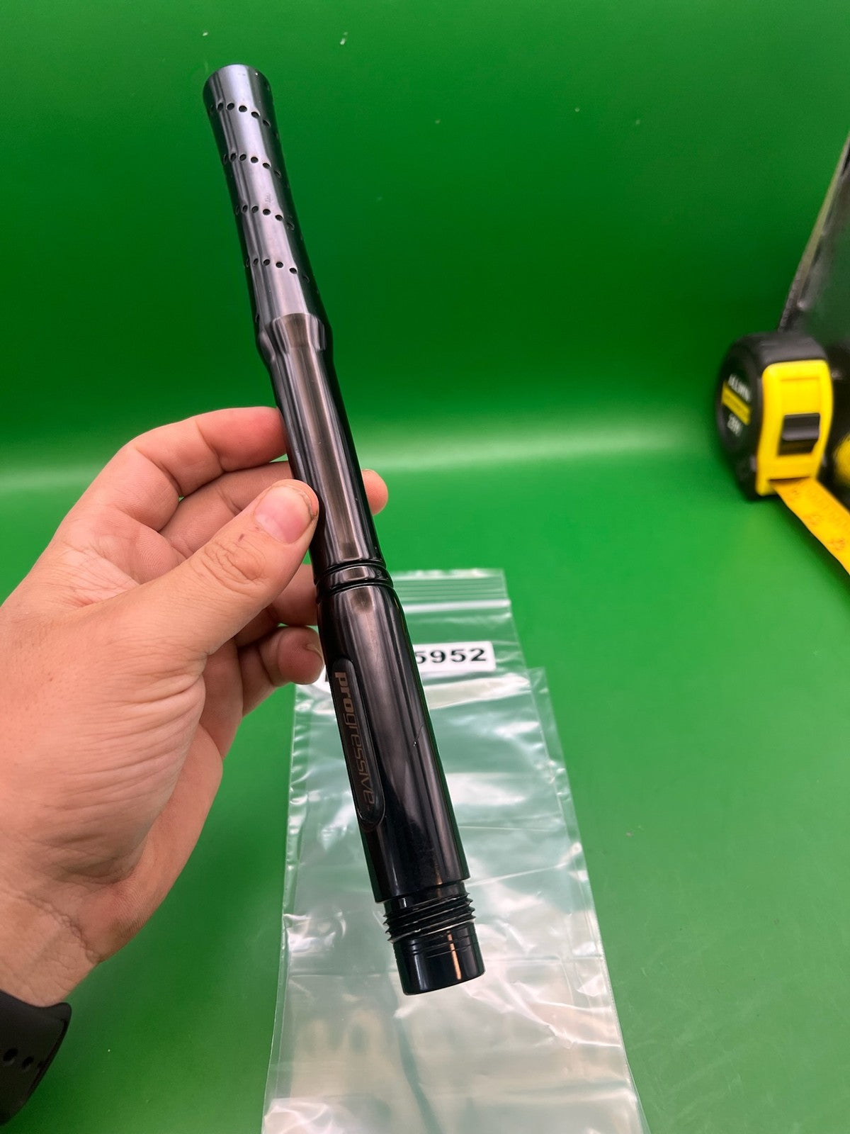 ION NXT Smart Parts Progressive Barrel 12" Black - used paintball barrel - black