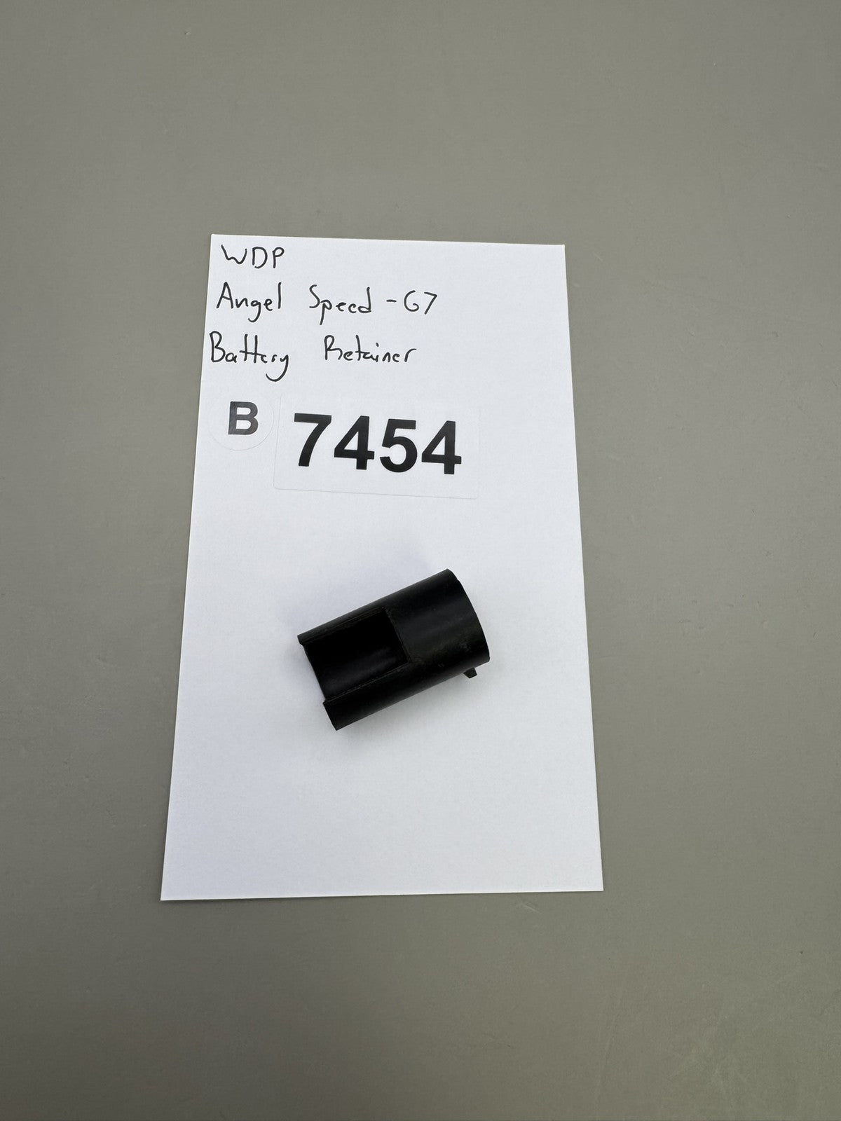 WDP Angel Speed G7 Battery Retainer Black