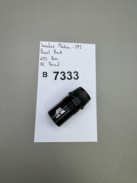 Sanchez Machine SM1 Barrel Back .693 Bore AC Thread Black
