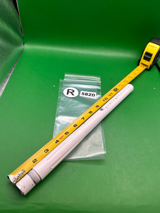 Stock Autococker Barrel 12" White - used paintball barrel - white