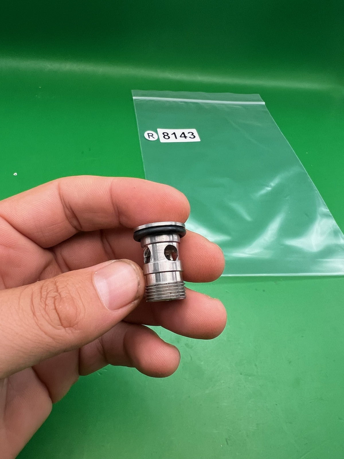 WGP Autococker Banjo Bolt Silver Flat Aftermarket
