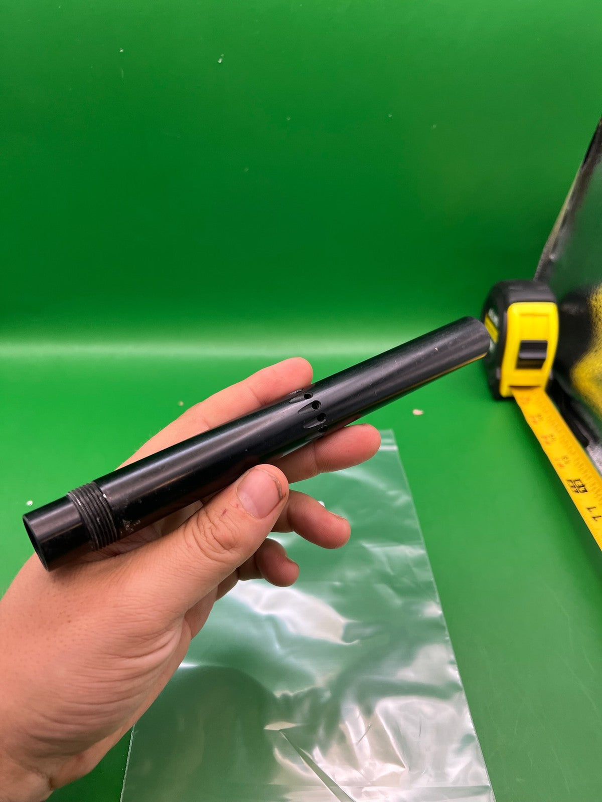 Stock A-5 Barrel - used paintball barrel - black