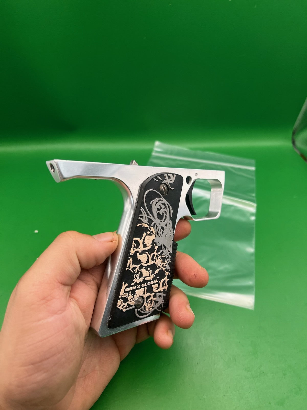 CCM Autococker Paintball Frame Silver