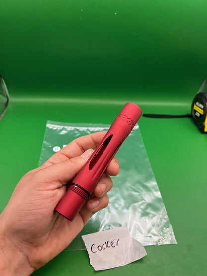 Smart Parts Freak XL Barrel Back Autococker Thread Red Anodized 16"