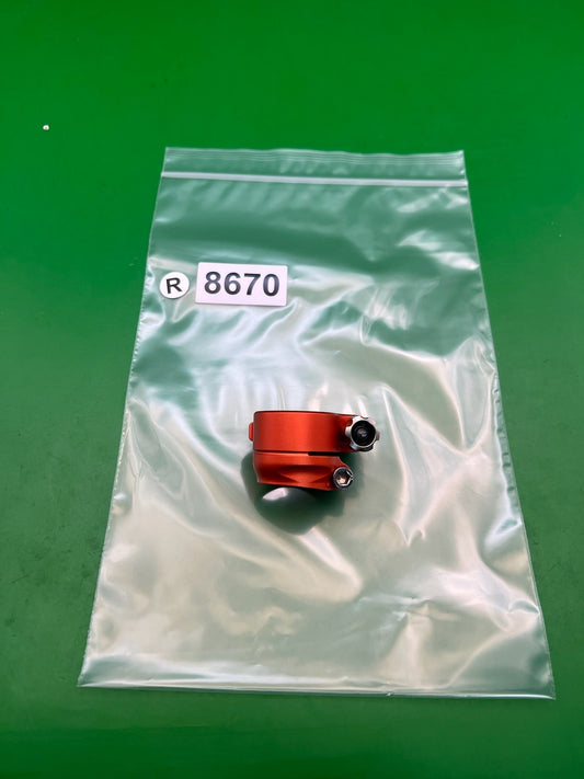Planet Eclipse Low Rise Clamping Feedneck Red Anodized Aluminum