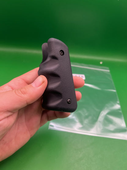 45* Grooved Autococker Grips - used paintball grip panel - black