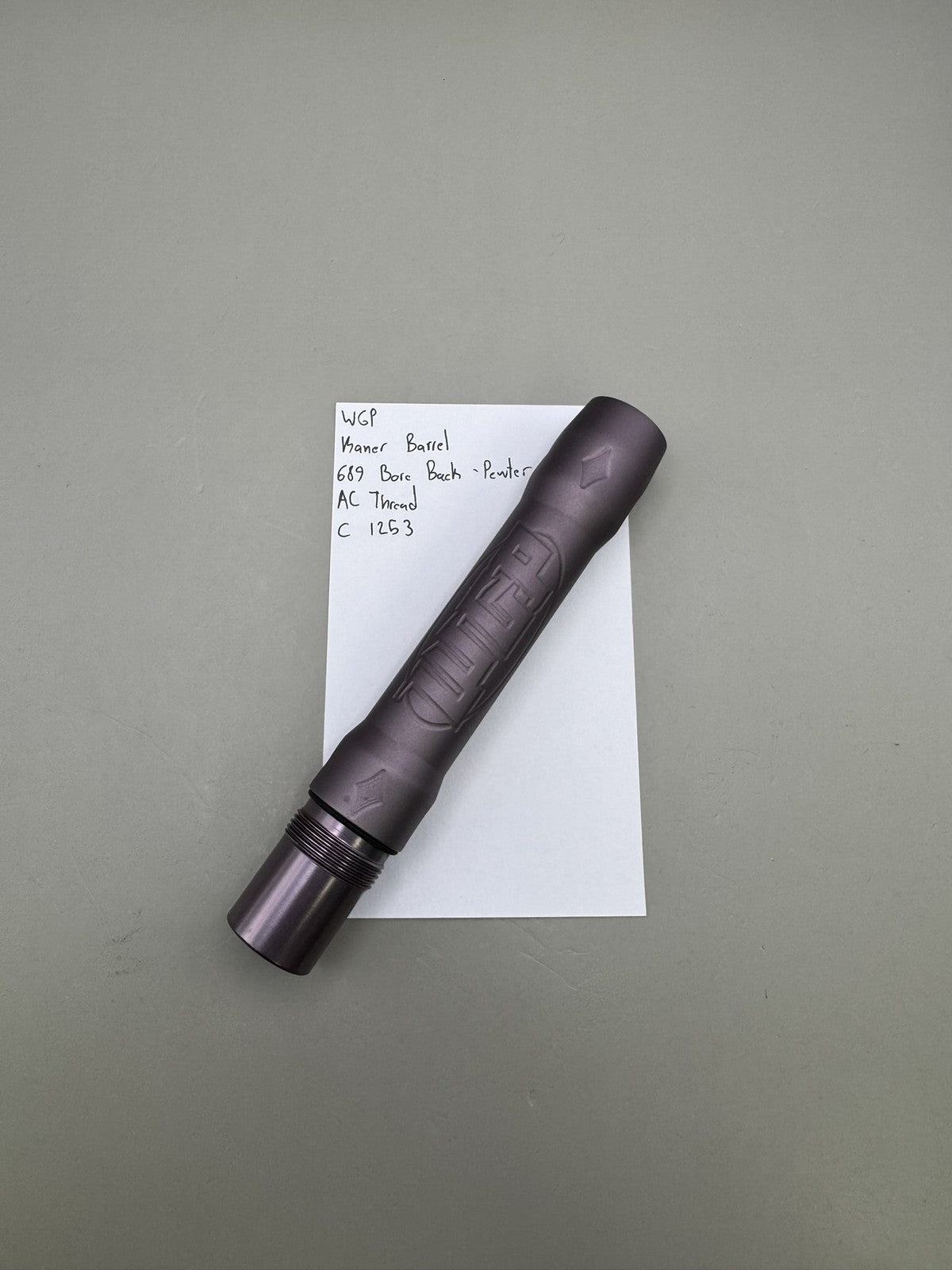 WGP Kaner Barrel 689 Bore Back - Pewter AC Thread