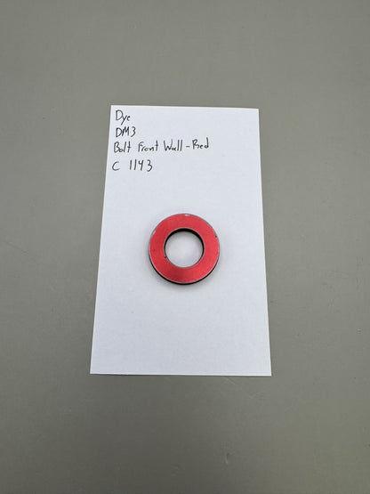Dye DM3 Bolt Front Wall - Red