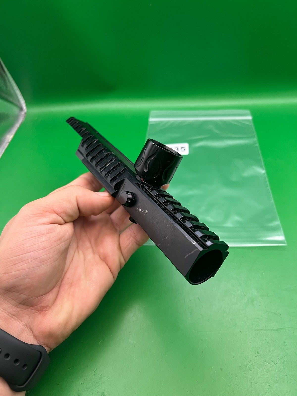 ACD AGD Automag Tac-One Body Black Picatinny Rail Feedneck