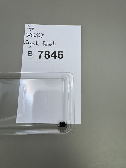 Dye DM5 DM6 DM7 Magnetic Detents Black