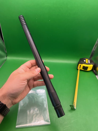 CP Custom Products One Piece Barrel 14" Black - used paintball barrel - black
