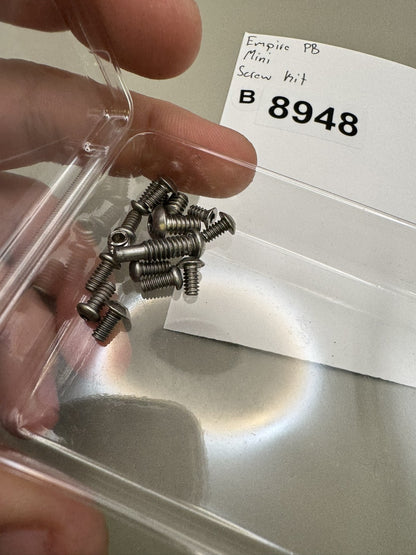 Empire PB Mini Screw kit