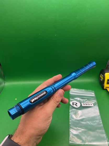 ION LUXE Smart Parts Progressive Barrel 12" .692 Blue - used paintball barrel - blue anno