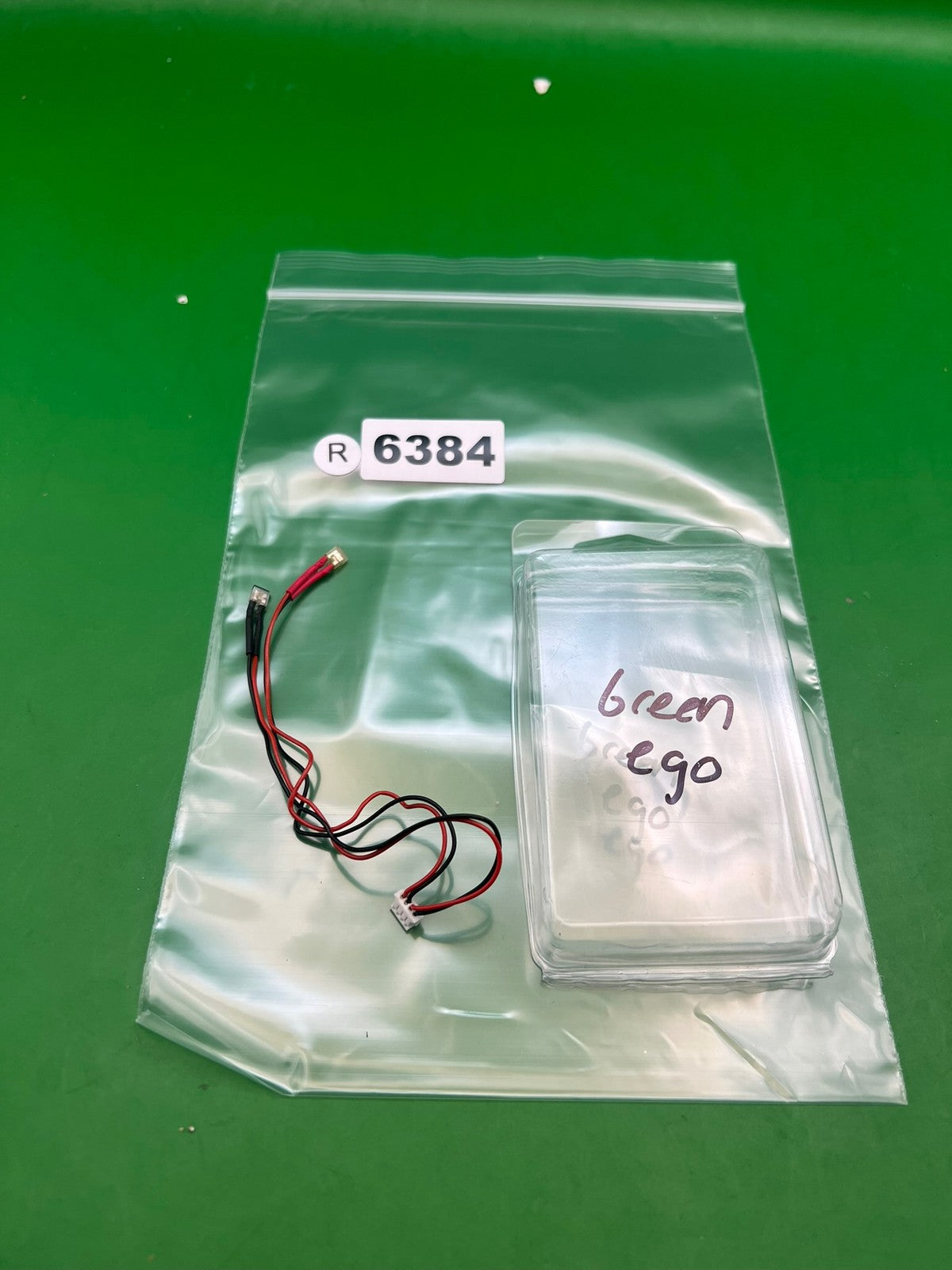 Lv1 Ego Eyes - used paintball eye wire harness - red/black