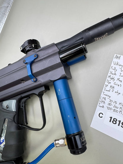 AKA LMP PB Viking - Black/Blue - Paintball Marker Fully Working