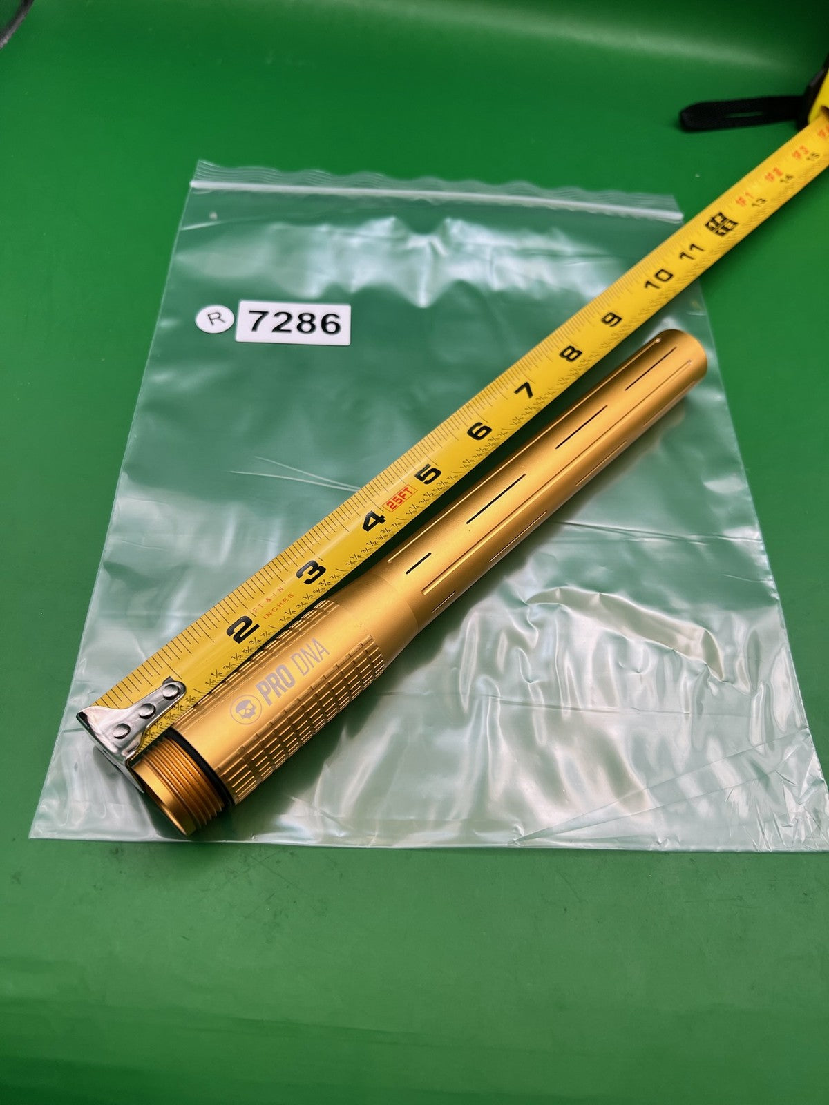 Infamous Pro DNA Silencio AC Threaded Barrel Tip Gold Aluminum 14"