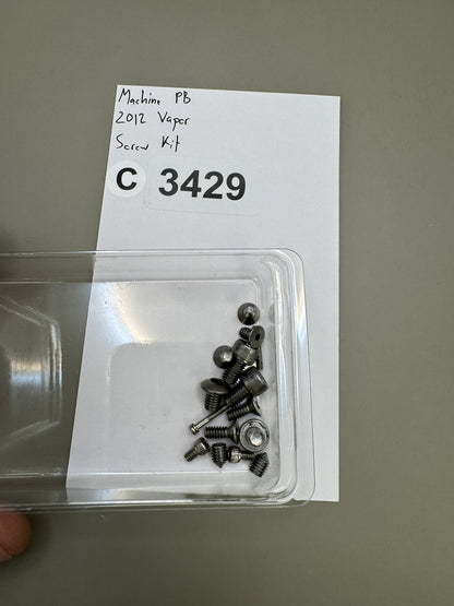 Machine PB 2012 Vapor Screw Kit