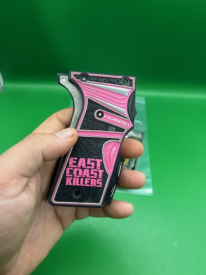 Hybrid PB Planet Eclipse Ego 6 Grip Panels Pink Black East Coast Killers