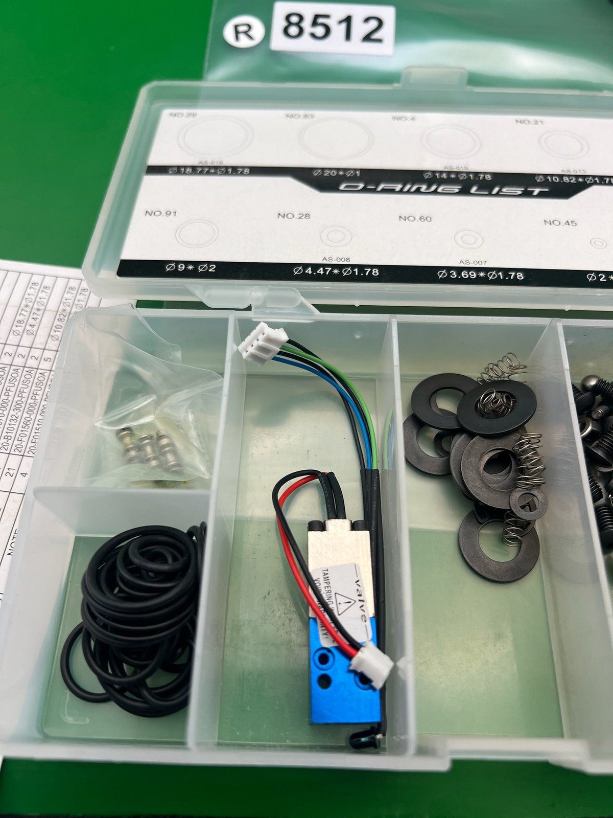 Dangerous Power Fusion Parts Kit O-Rings Solenoid Springs Screws Repair