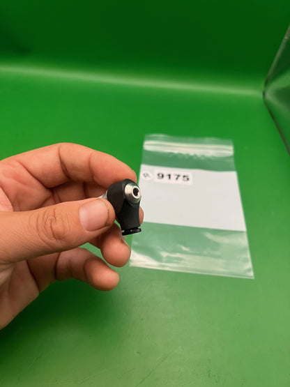 Nummech PB 90 Degree Elbow Fitting Black Stainless Macroline Adapter - Extended