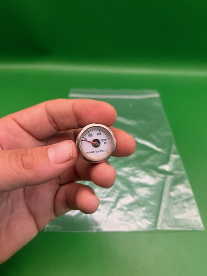 Smart Parts Mini Pressure Gauge 1200 PSI Chrome ION Shocker SFT
