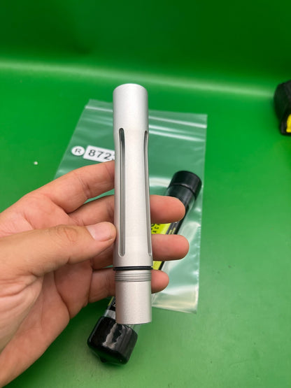 Infamous Silencio FXL Autococker Barrel Back Dust Silver AC Thread