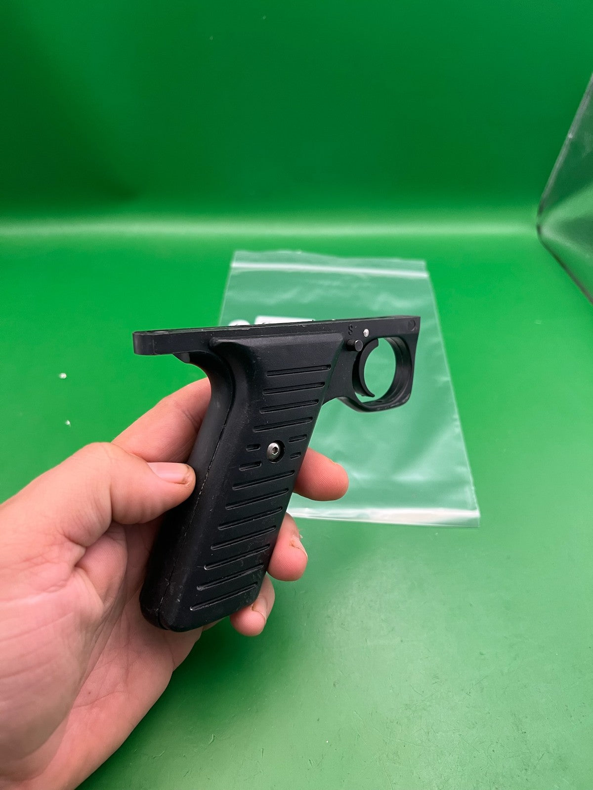AGD Automag Trigger Frame Black Single Finger Aluminum Marker