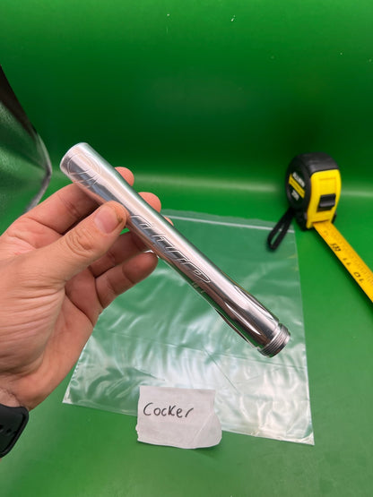 Dye UL-I Barrel Back Autococker Thread Polished Clear Silver AC