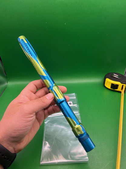 Custom Anno Bob Long .689 Blue Yellow Splash