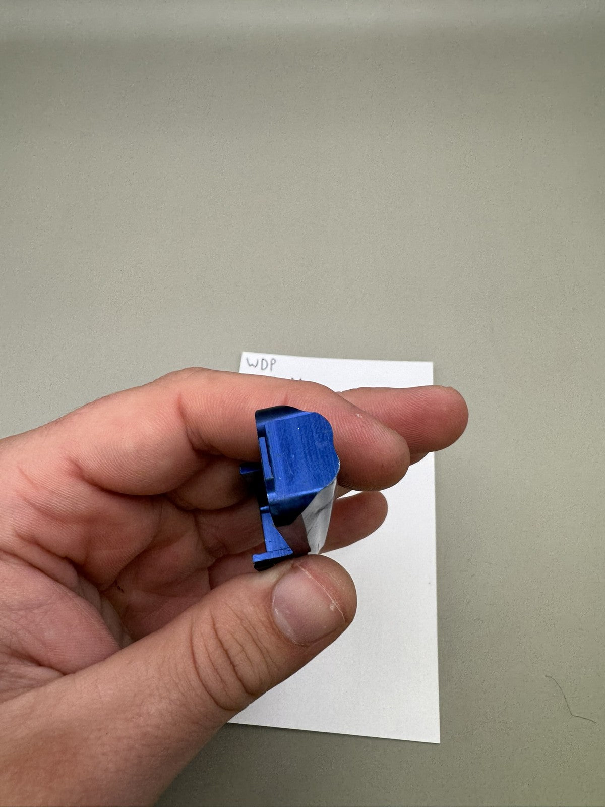WDP Angel A1 Solenoid Cover Blue