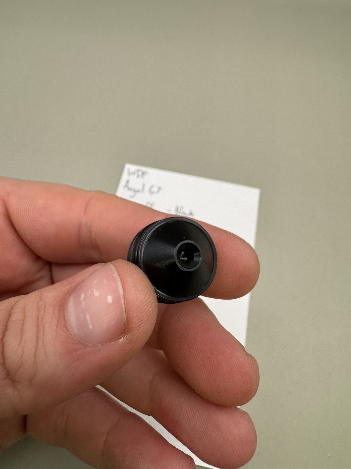 WDP Angel G7 Valve Plug - Black
