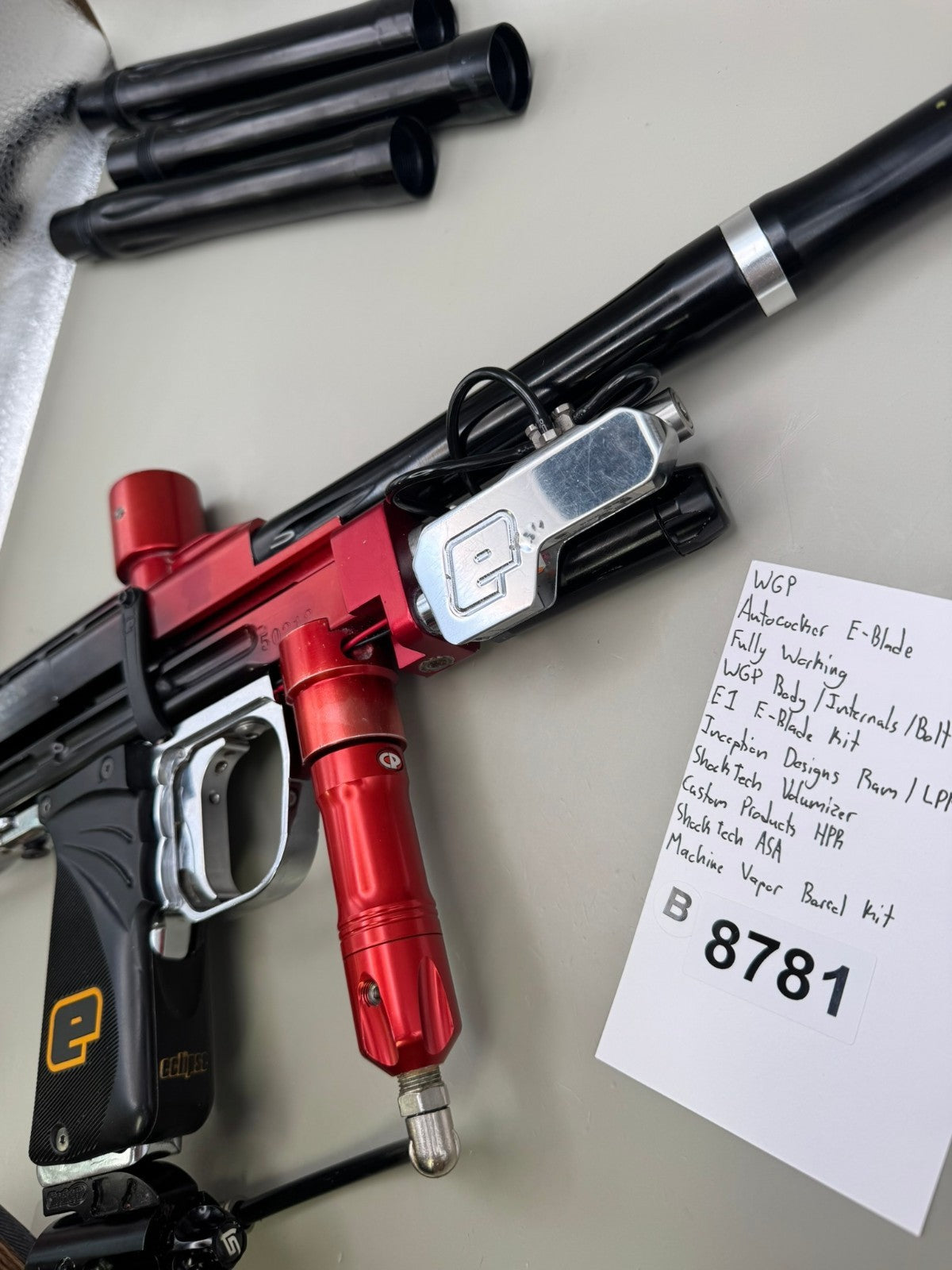 WGP Autococker E-Blade - Paintball Marker Fully Working