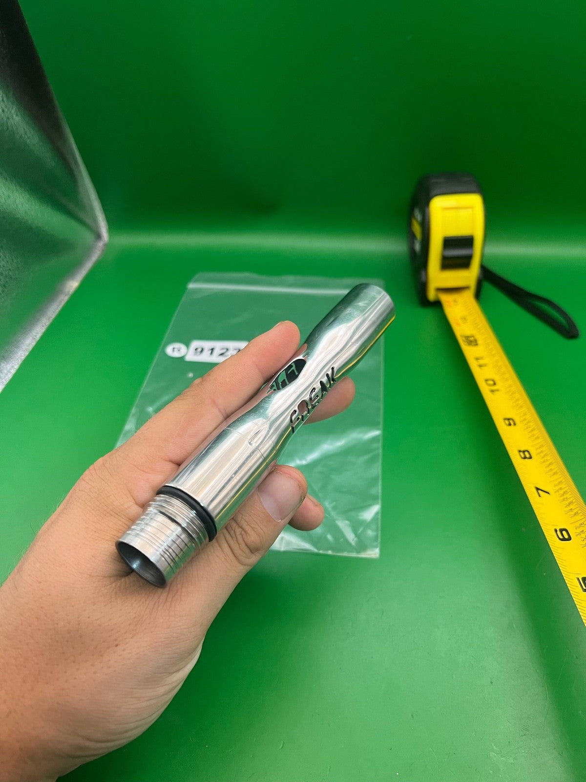 Smart Parts Freak Barrel Back Polished Silver Aluminum ~5in Ion / Luxe