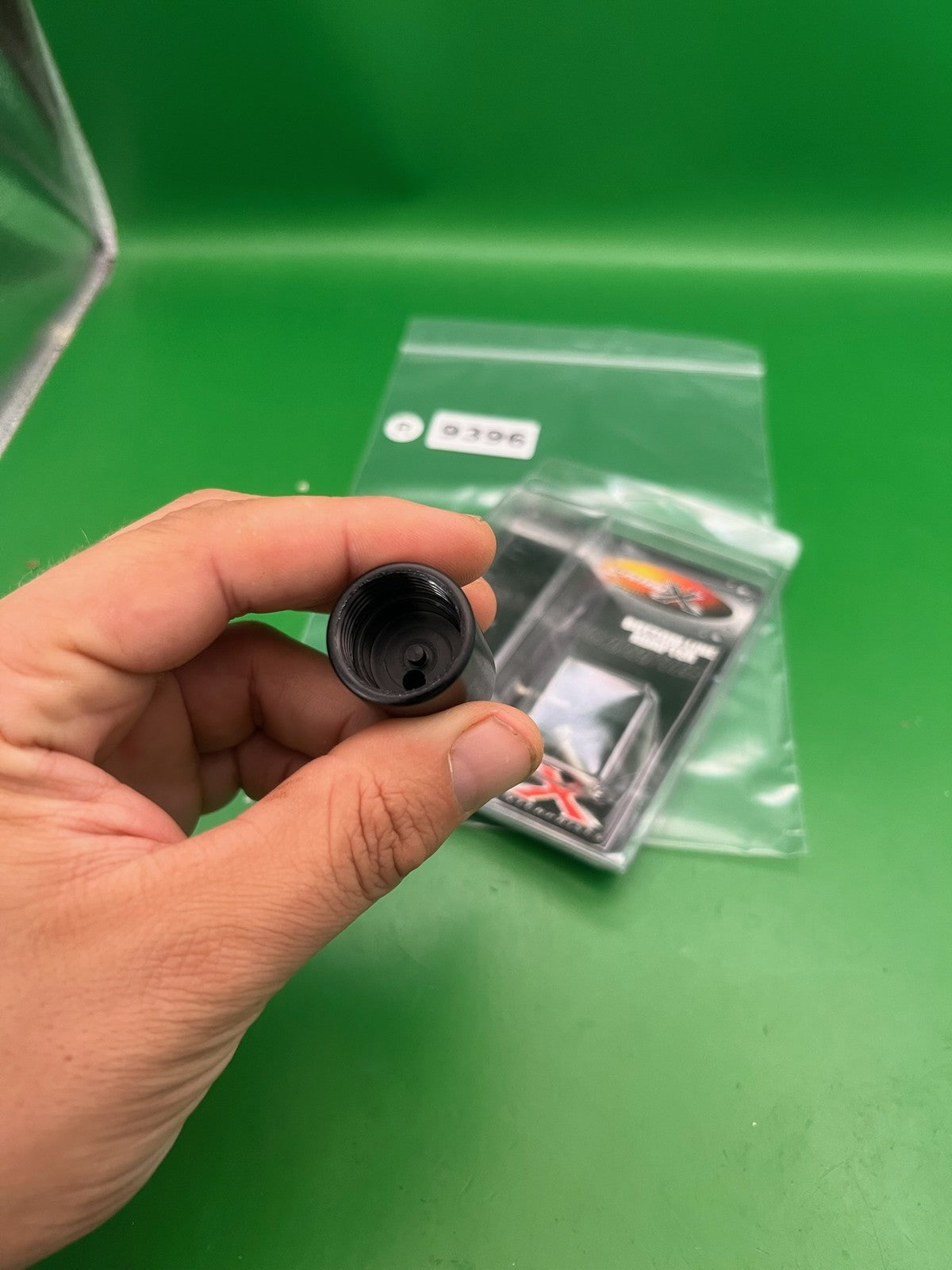 System X NOS ASA Bottom Line Adapter Black Paintball On/Off